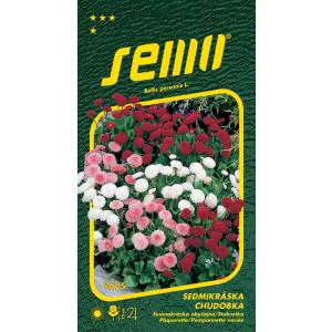 Semo Madeliefjes, mengsel met dubbele bloemen, 0,2 g