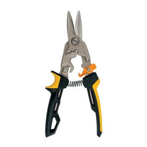 Fiskars PowerGear tandwielschaar voor plaatstaal, recht 1027207