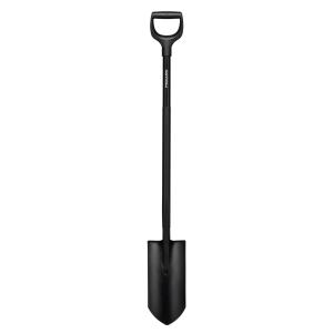Fiskars Ergonomic PRO-spade voor drainage, zwart 1066709