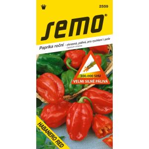Semo Groene, pittige paprika Habanero Red 15s SHU 300.000